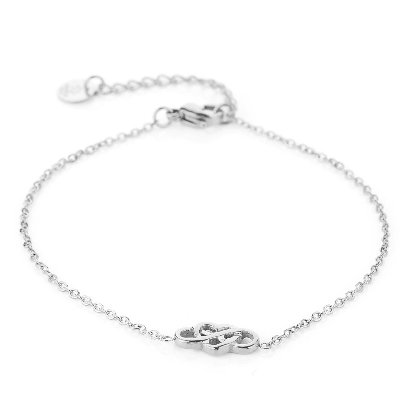 Armband Infinity Love zilver