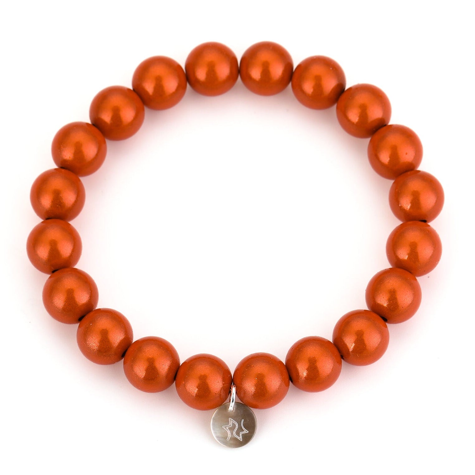 Armband Kralen oranje