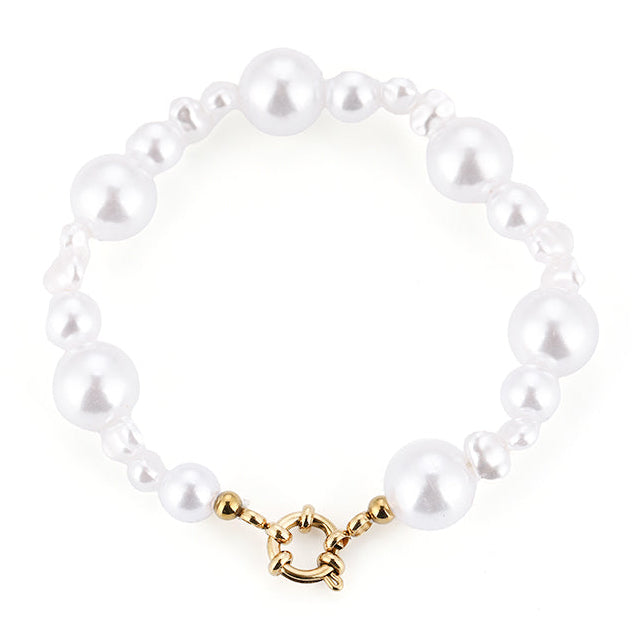 Armband Parels wit