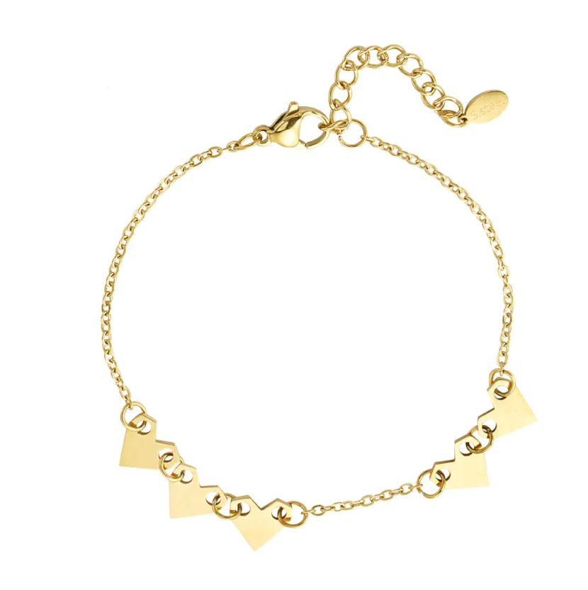 Armband Too Much Love goud