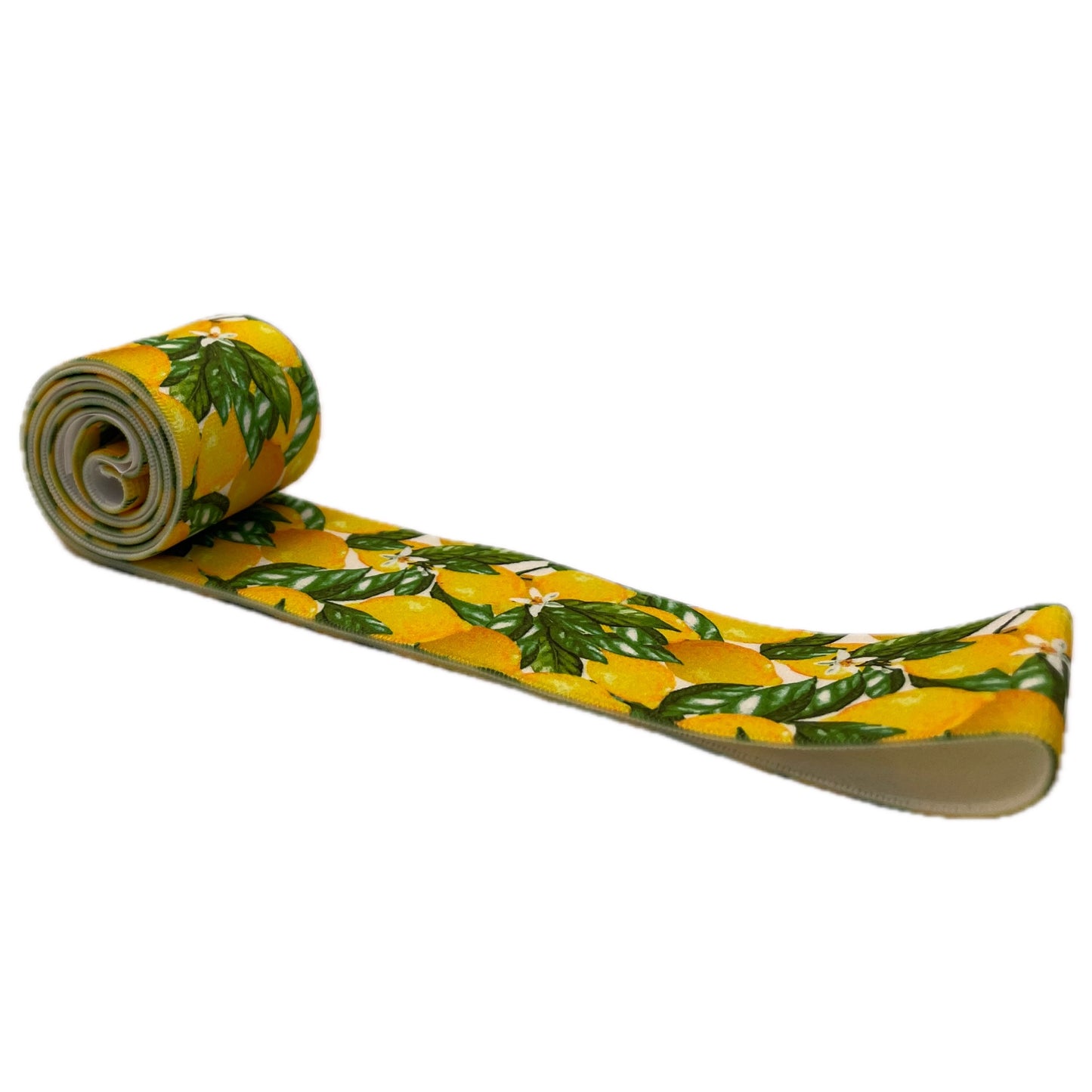 Band Strandlaken Elastisch Citroengeel