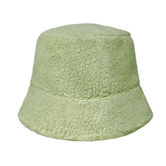 Hoedje Bucket Teddy groen