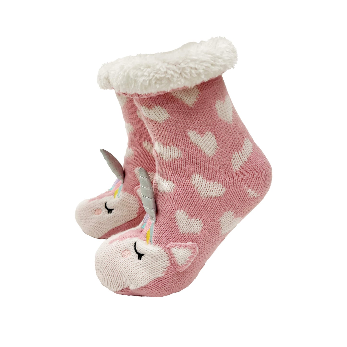 Huissokken Unicorn roze maat 31-34