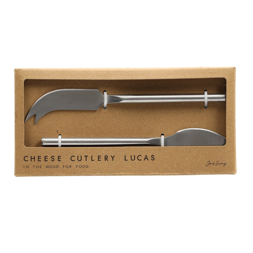 Kaasbestek Lucas zilver