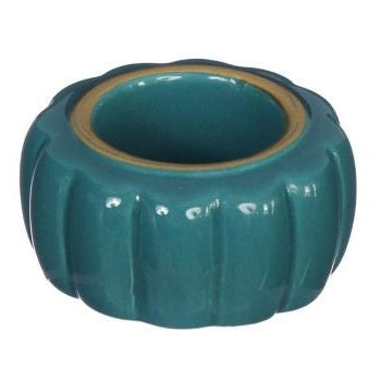 Kandelaar Pouff petrol 5x5x3cm