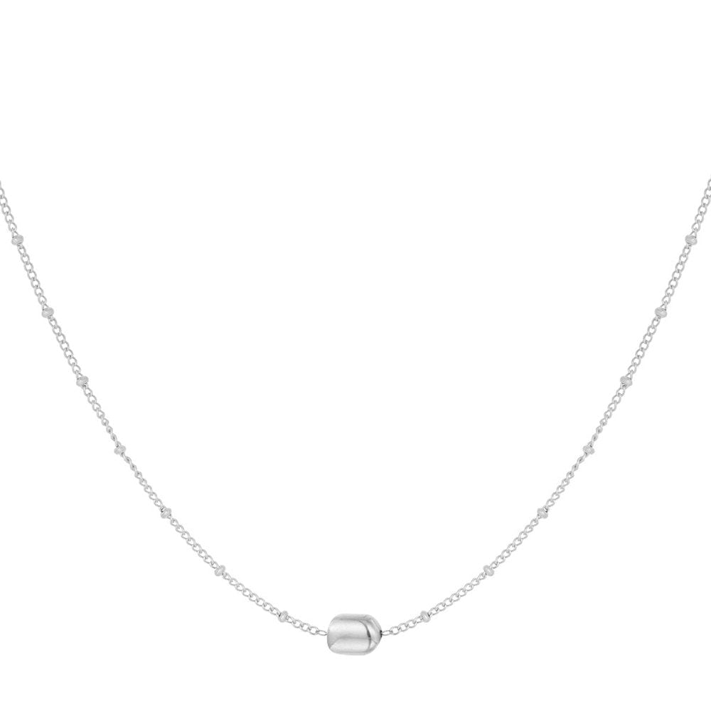 Ketting Bolletjes zilver