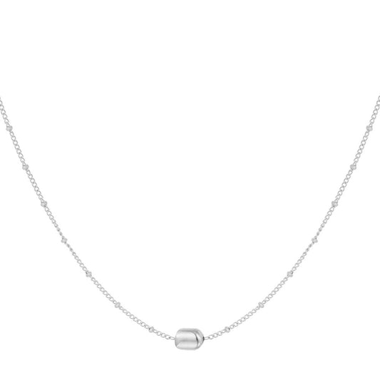Ketting Bolletjes zilver