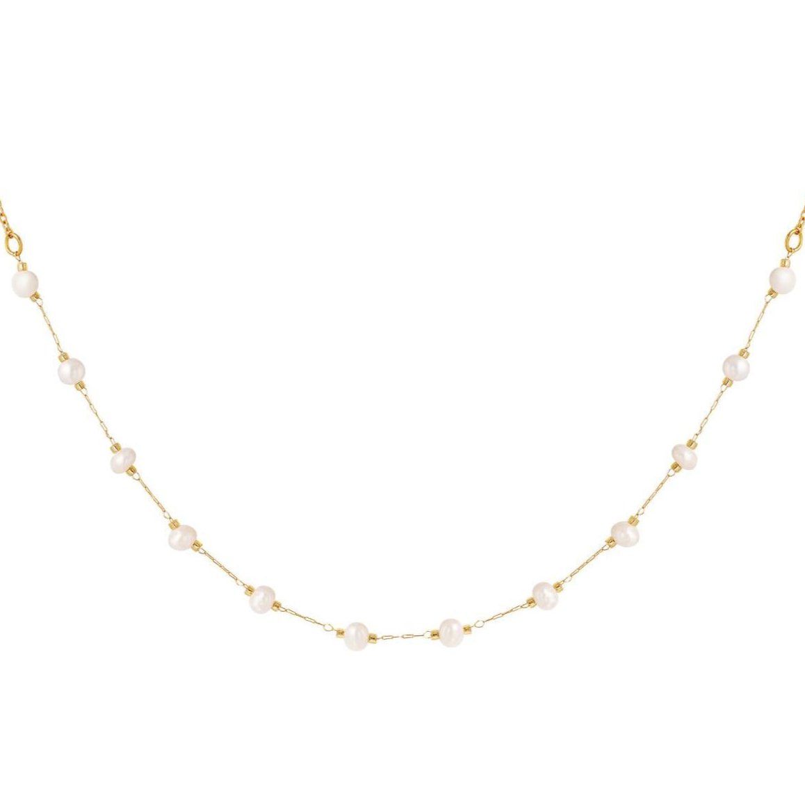 Ketting Zoete Parel goud