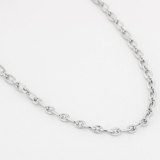 Ketting Chain zilver liggend