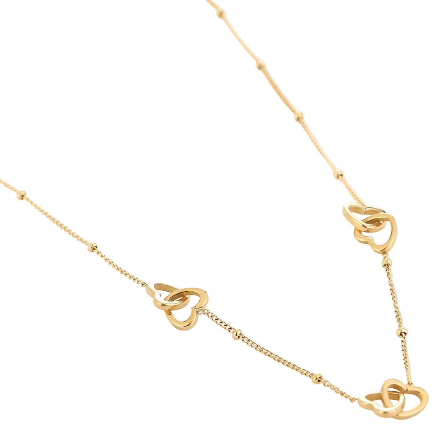 Ketting Friendship goud liggend