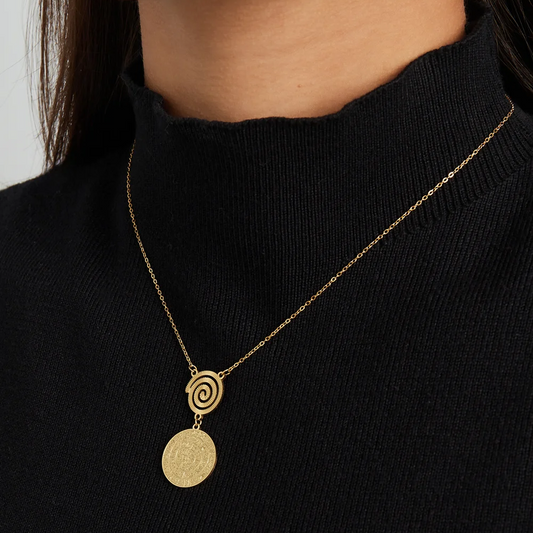 Ketting Fun & Fancy goud sfeer