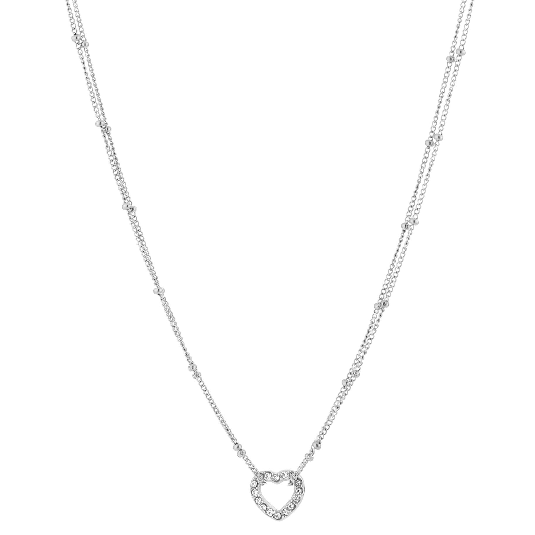 Ketting Hartje zilver