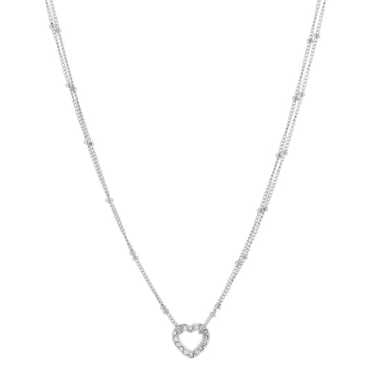 Ketting Hartje zilver