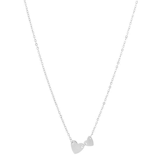 Ketting Hartjes zilver