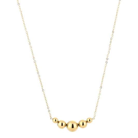 Ketting Kralen goud
