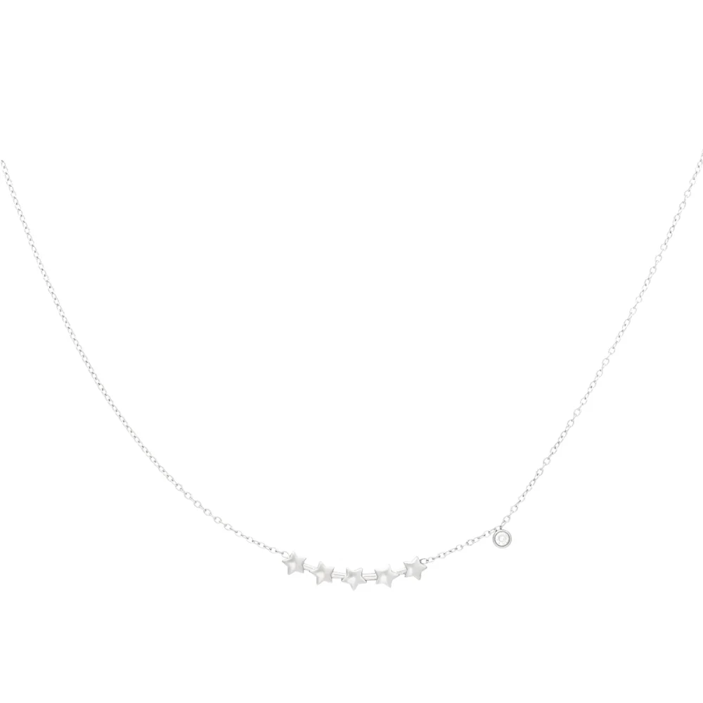 Ketting Shining Stars zilver