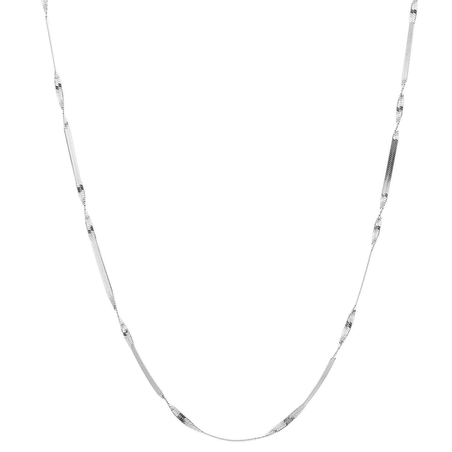 Ketting Snake zilver
