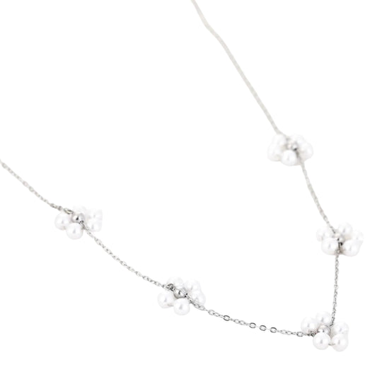 Ketting Stars zilver liggend