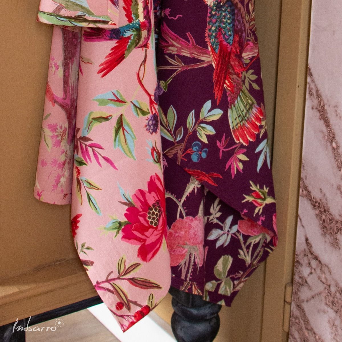 Keukendoeken set-van-2 Paradise Purple 70x50cm