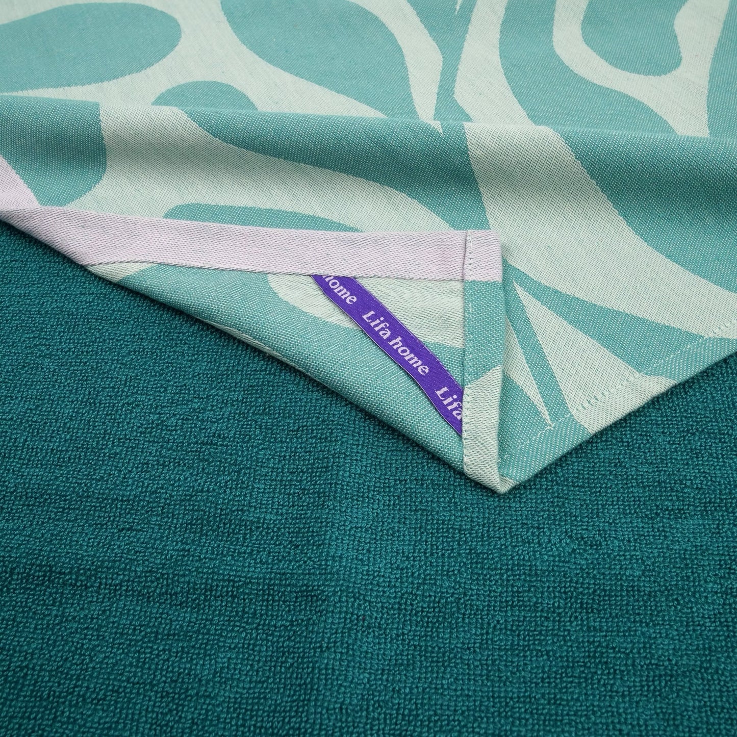 Keukendoek en handdoek set-van-2 Forest Dew 70x50cm