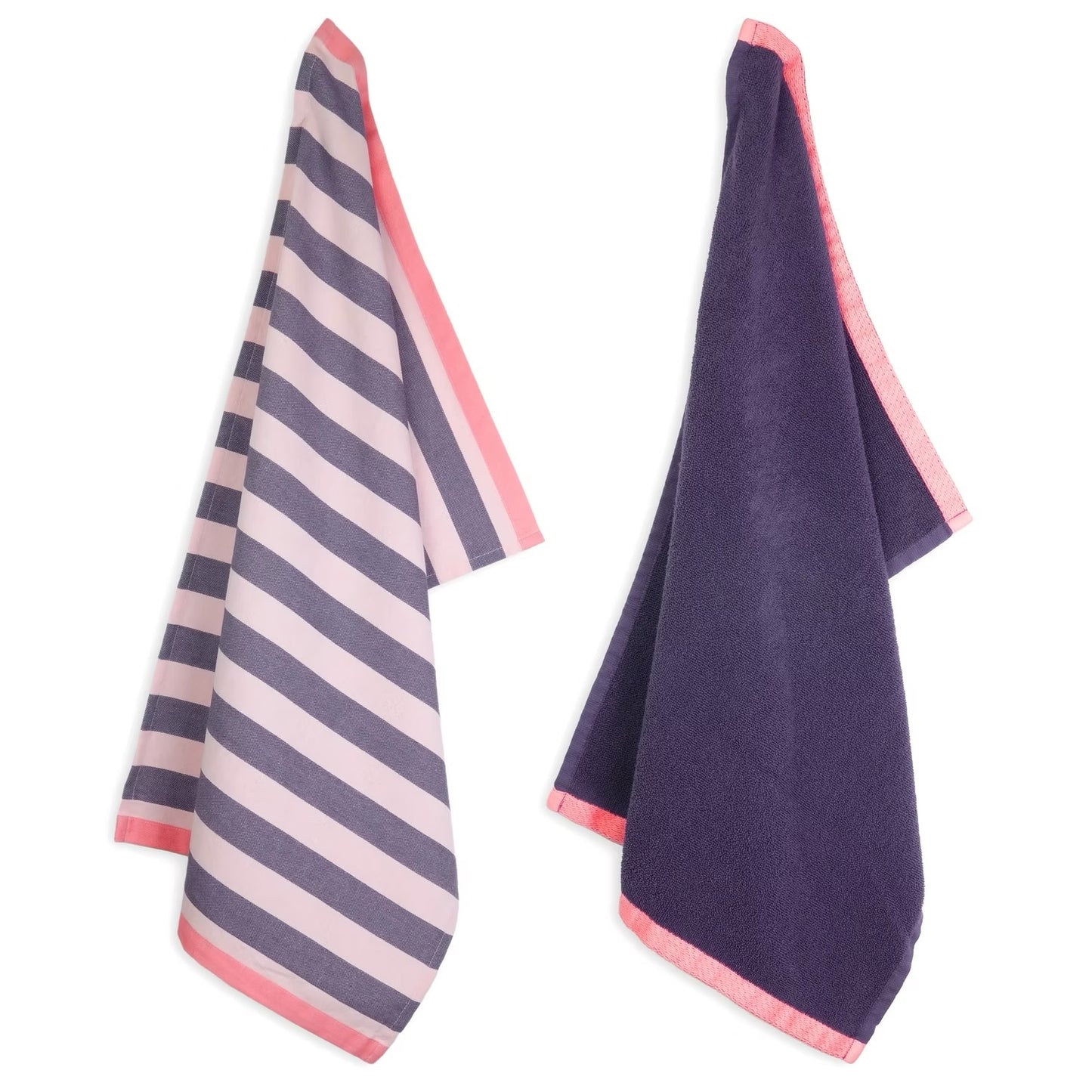 Keukendoek en handdoek set-van-2 Velvet Dusk 70x50cm