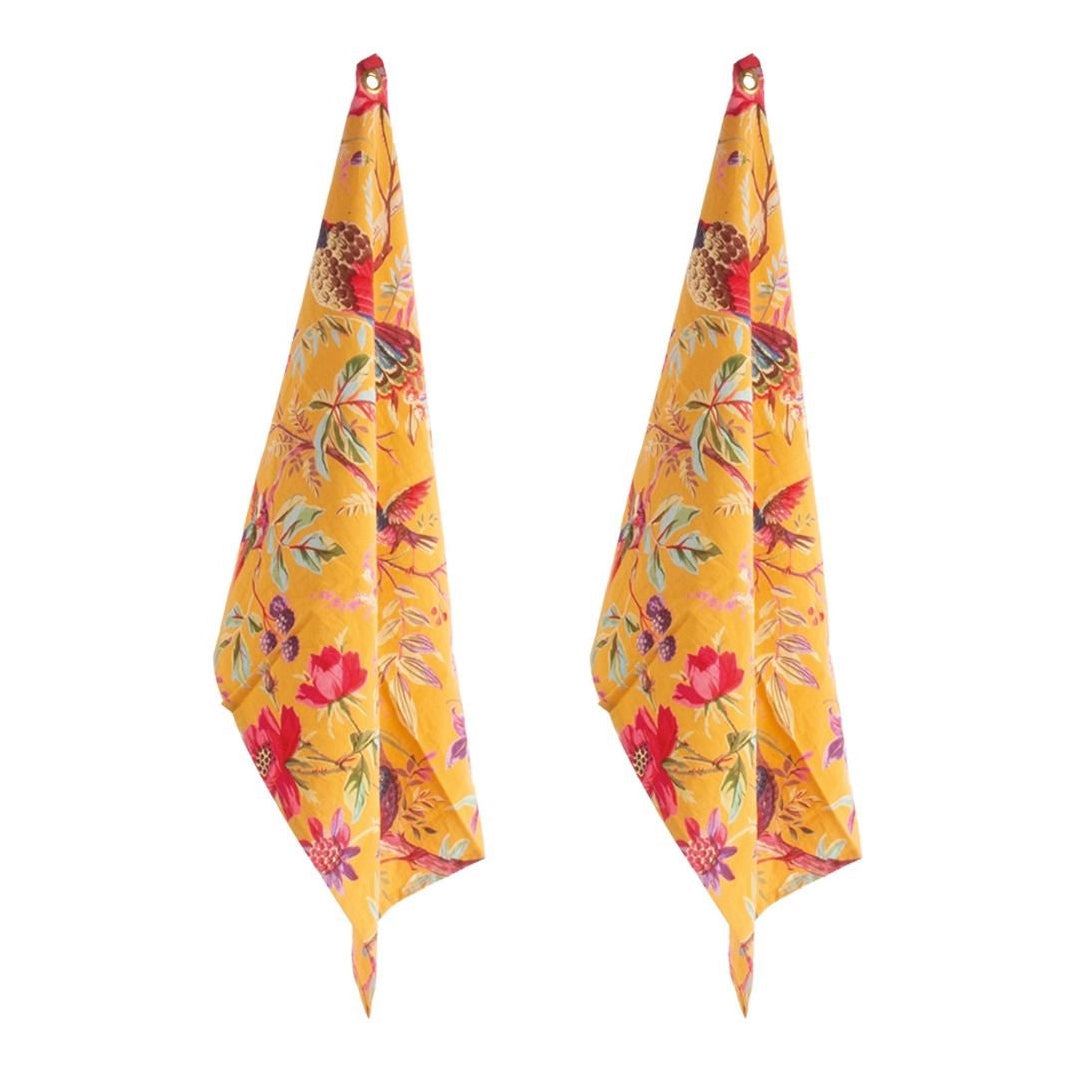 Keukendoeken set-van-2 Paradise Yellow 70x50cm