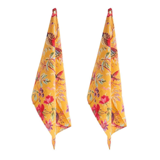 Keukendoeken set-van-2 Paradise Yellow 70x50cm