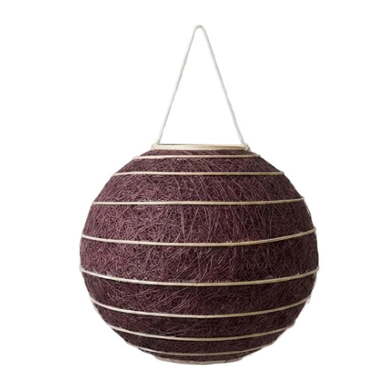 Lampion Aubergine 20cm