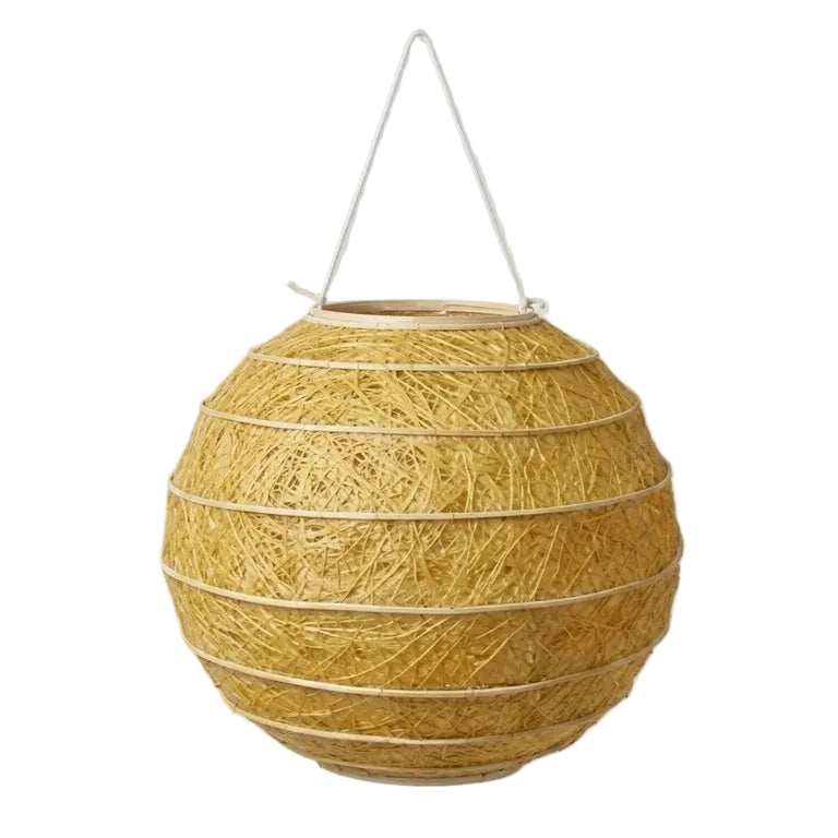 Lampion okergeel 20cm