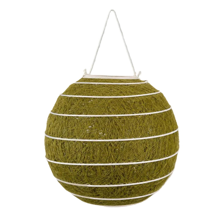Lampion olijfgroen 20cm