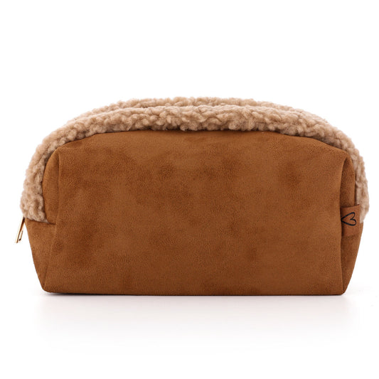 Make-up tas Teddy khaki 20x12cm