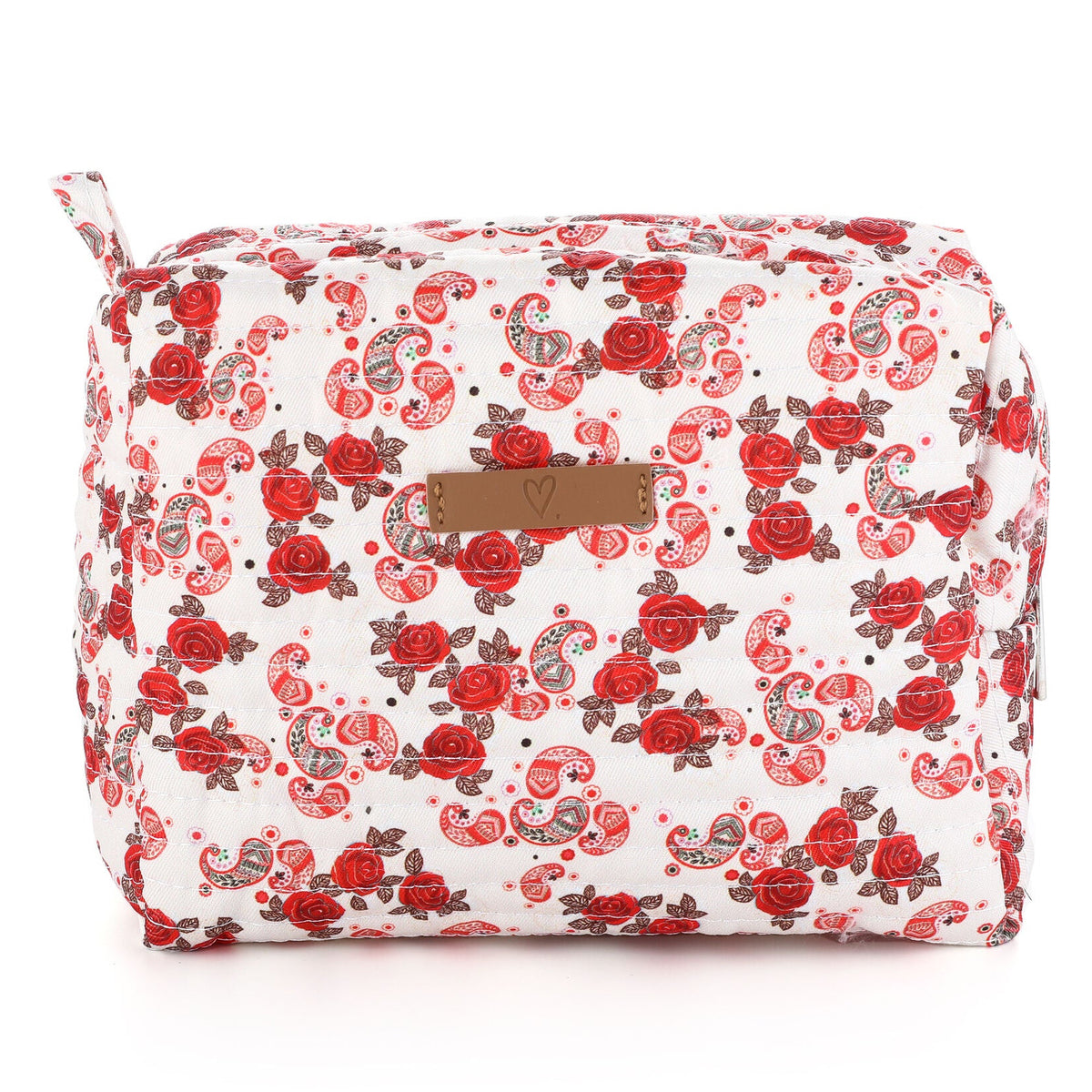 Make-up tasje Travel rood 19x14cm