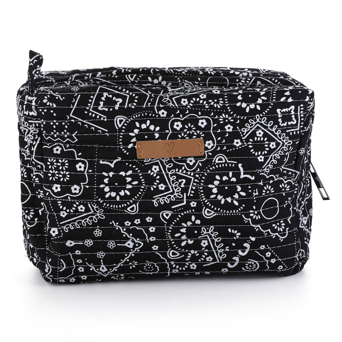 Make-up tasje Travel zwart 19x14cm