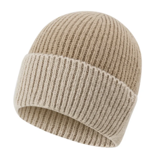 Muts Sof Knit Abrikoos beige