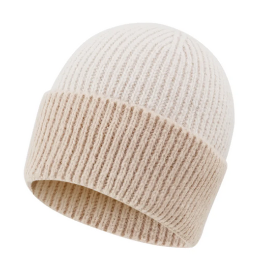 Muts Sof Knit Gebroken wit beige
