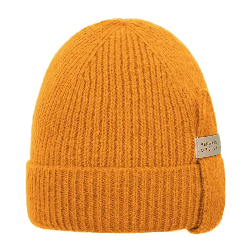 Muts Soft Knit Design oranje