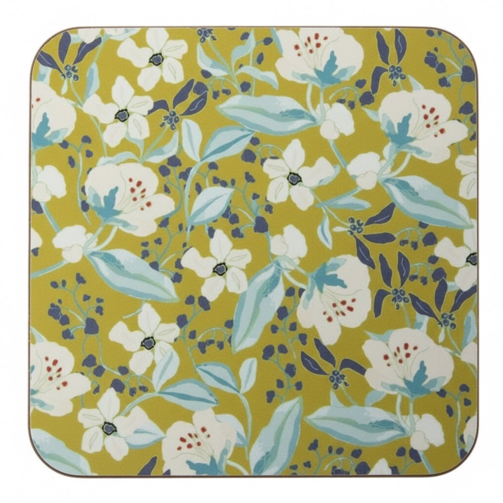 Onderzetters set-van-6 Marie Bloemen 10x10cm