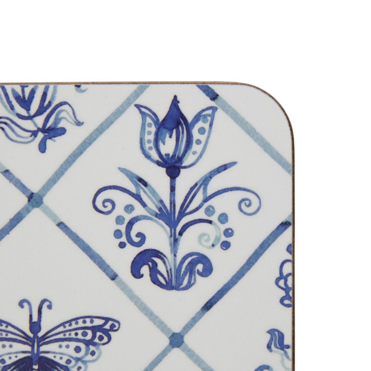 Onderzetters set-van-6 Delfts Blauw 10x10cm