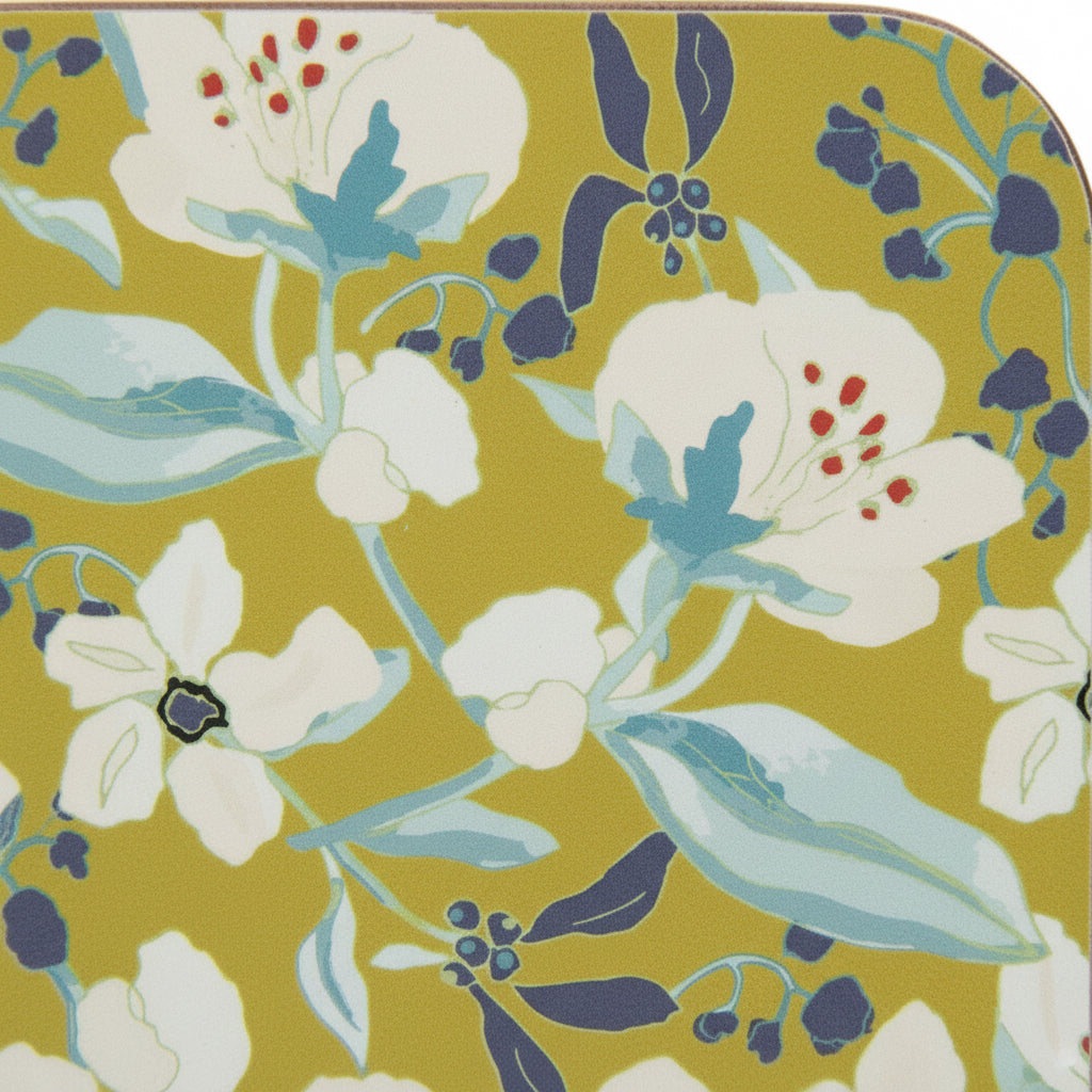 Onderzetters set-van-6 Marie Bloemen 10x10cm