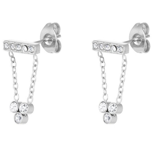 Oorbellen Fancy Fair zilver