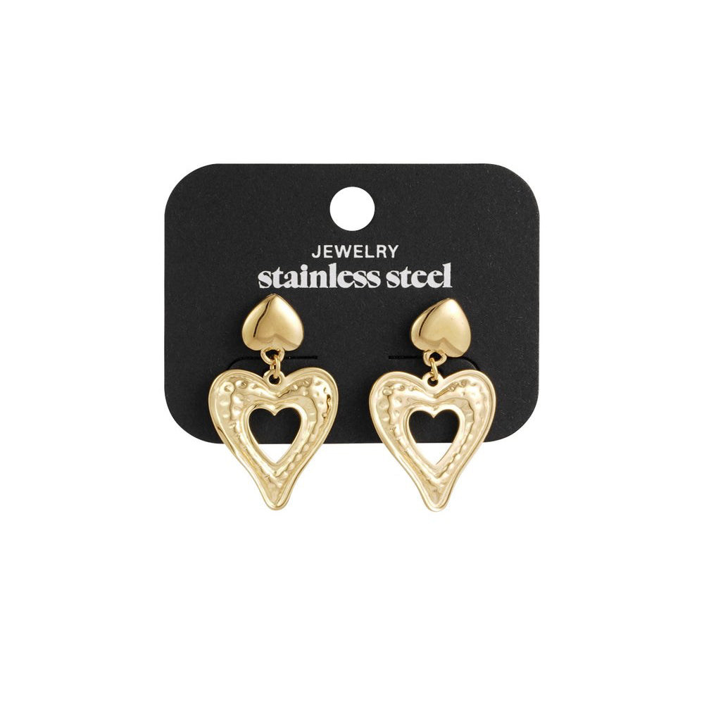 Oorbellen Love is in the Air goud