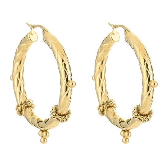 Oorbellen Bali Hoops goud