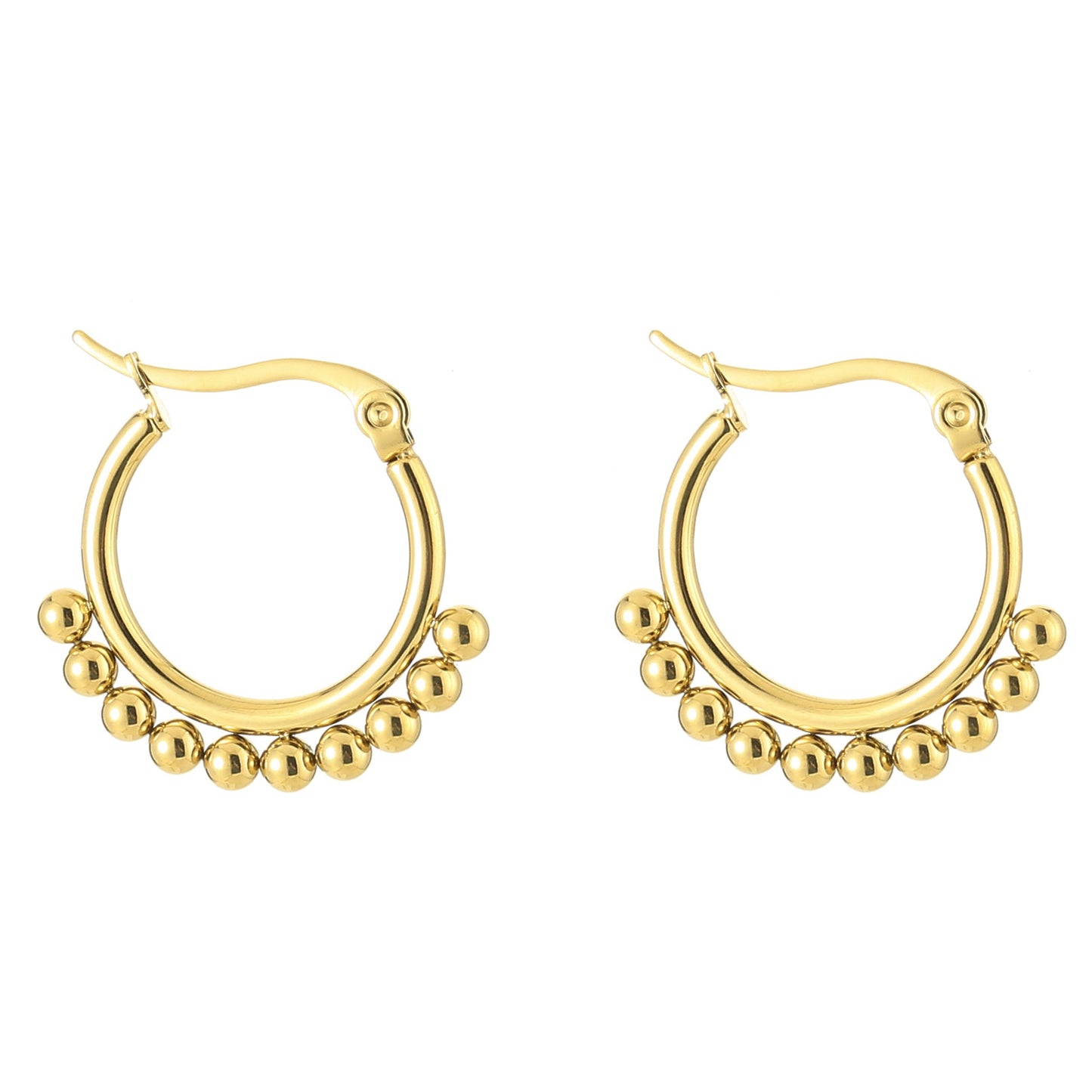 Oorbellen Bali goud