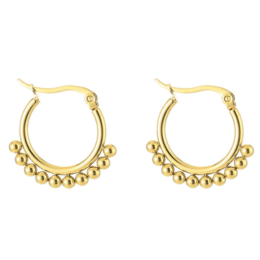 Oorbellen Bali goud