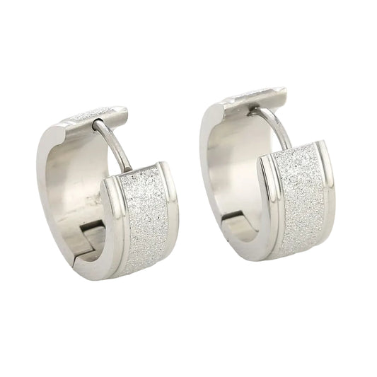 Oorbellen Basic rond zilver