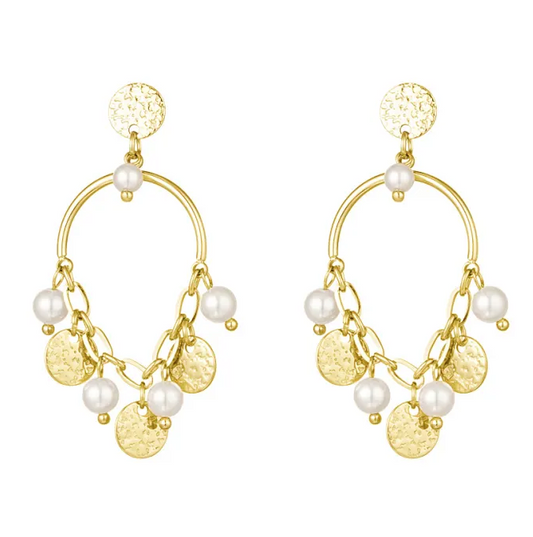 Oorbellen Chic Circles goud