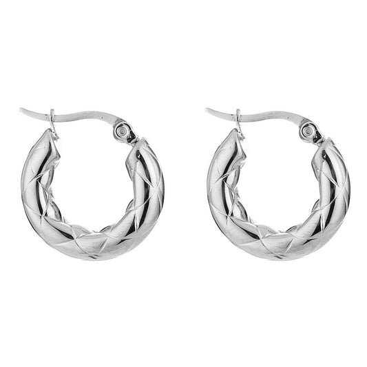 Oorbellen Hoop zilver