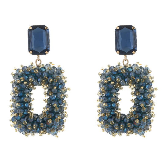 Oorbellen Statement blauw