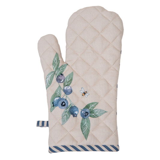 Ovenwant Bos beige blauw 30x18cm
