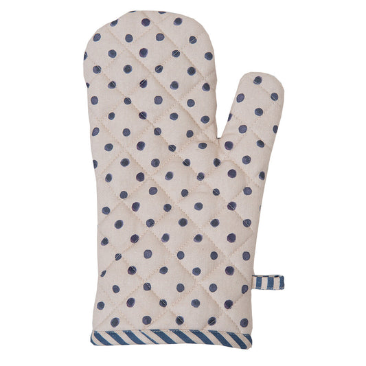 Ovenwant Bos beige blauw 30x18cm